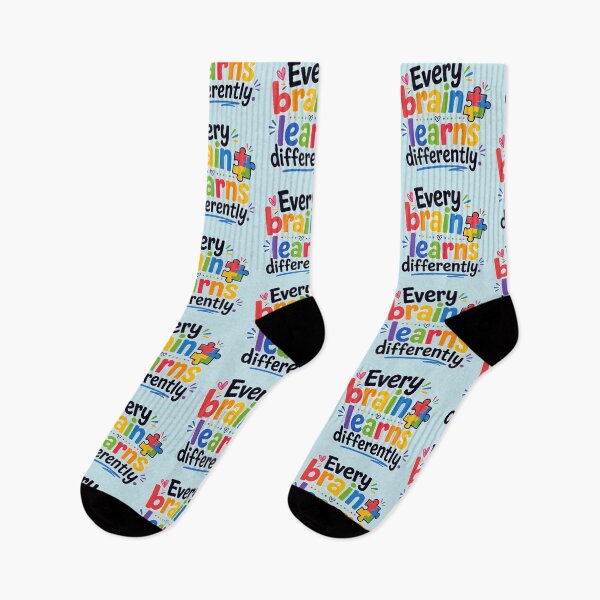 Item preview, Every Brain Learns Differently – Autism Neurodiversity & Special Education designed and sold by TheStephanieRome.