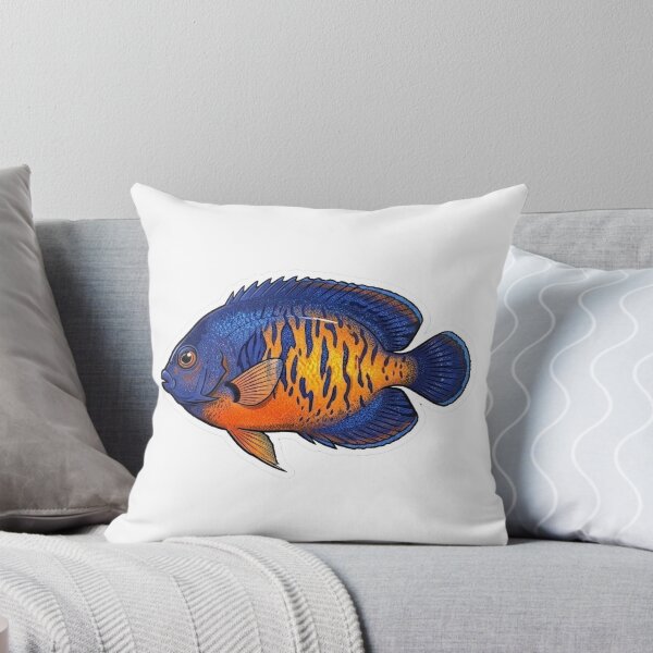 Item preview, Coral Beauty Angelfish Reef Aquarium Art designed and sold by KenworksDigital.
