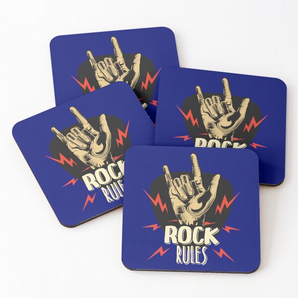 Item preview, Rock Rules – Vintage Horns Hand Sign Guitar Pick Graphic designed and sold by heedooppod.