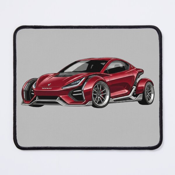 Item preview, Segway Villain Concept Edition Red Futuristic Supercar Graphic designed and sold by Motorline44.