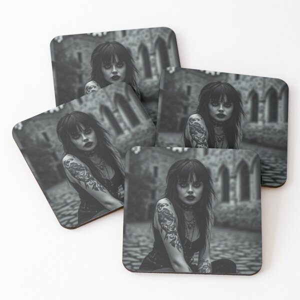 Item preview, Dark Goth Vampire Girl designed and sold by TheDarkWardrobe.