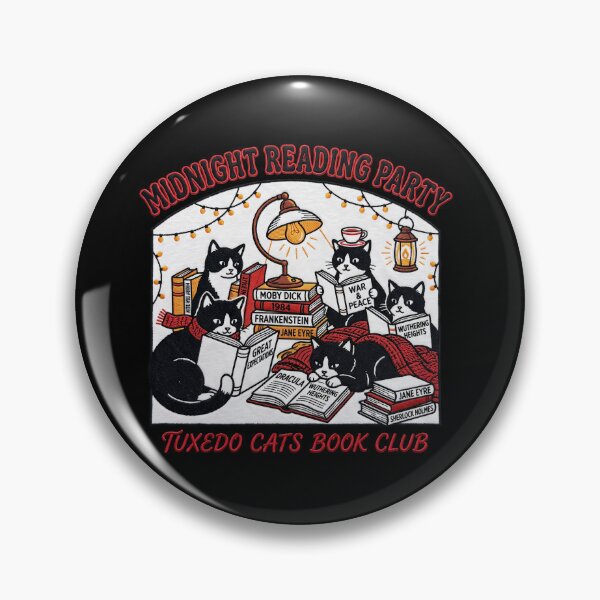 Item preview, Tuxedo Cats Book Club designed and sold by TeeARTHY.