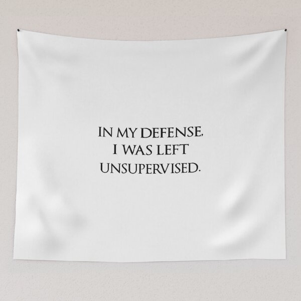 Item preview, Funny Excuse Quote Witty Manly Typography Quotes  designed and sold by RBEnt.