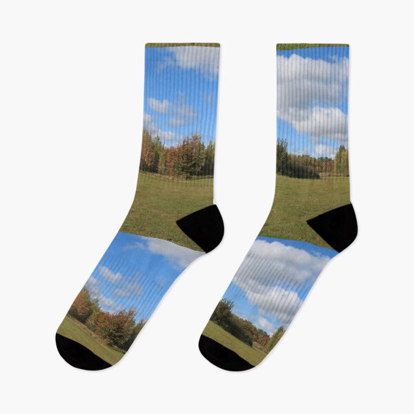 Item preview, Fields under blue sky, wild in the country  designed and sold by naturematters.