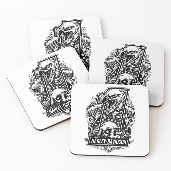 Item preview, Harley-Davidson Eagle and Skull Emblem designed and sold by interdesigner.