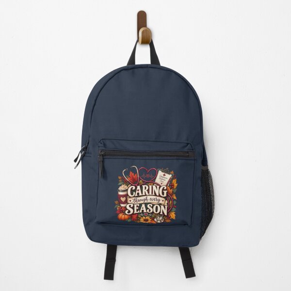 Item preview, Caring Through Every Season – Autumn Nurse Healthcare Design designed and sold by astersgraphics.