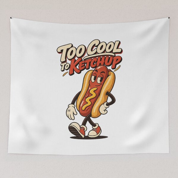 Item preview, Cool Hot Dog Mascot With Swagger designed and sold by HoopeStylee.