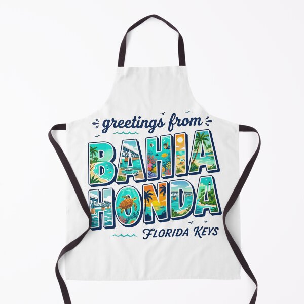 Item preview, Greetings From Bahia Honda State Park – Vintage Large Letter Florida Keys Postcard designed and sold by vivid-vibes-art.