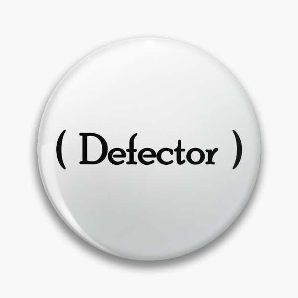 Item preview, Iconic Label - "Defector" Black Lettering designed and sold by cousinbessie.