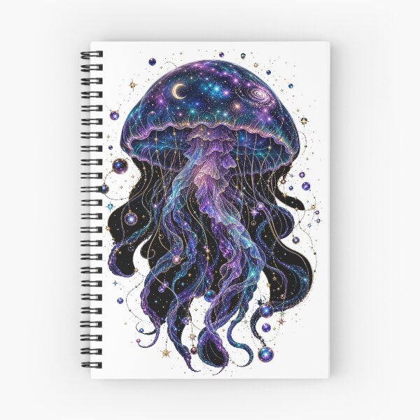 Item preview, Galaxy Jellyfish – Magic of the Starry Ocean designed and sold by CosmicFlora Studio.