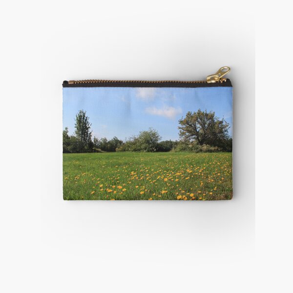 Item preview,  Fields, wildflower meadow  under blue sky, wild in the country  designed and sold by naturematters.