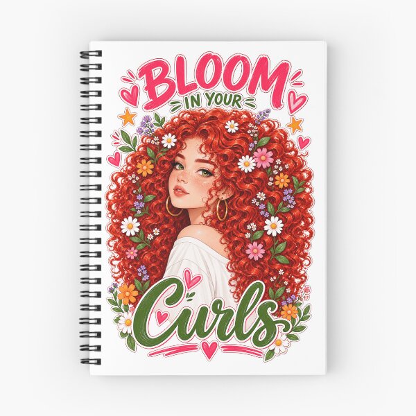 Item preview, Bloom In Your Curls - curly hair designed and sold by Lily Lola.