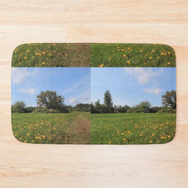 Item preview,  Fields, wildflower meadow  under blue sky, wild in the country  designed and sold by naturematters.