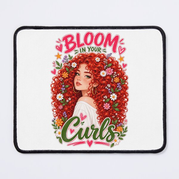 Item preview, Bloom In Your Curls - curly hair designed and sold by Lily Lola.