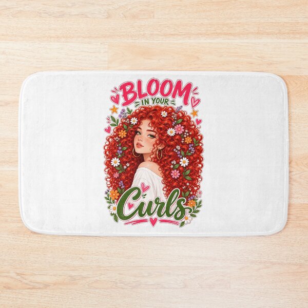 Item preview, Bloom In Your Curls - curly hair designed and sold by Lily Lola.