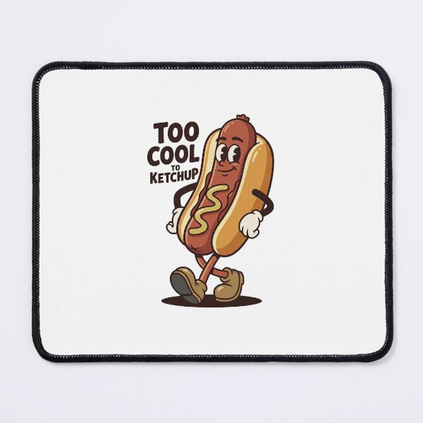 Item preview, Confident Street Food Character Walking Casually designed and sold by HoopeStylee.