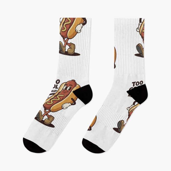 Item preview, Confident Street Food Character Walking Casually designed and sold by HoopeStylee.