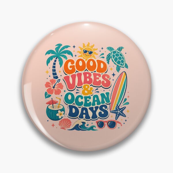 Item preview, Good Vibes & Ocean Days – Summer designed and sold by Snuggz_08.