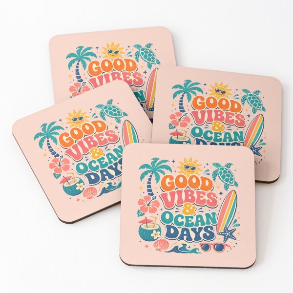 Item preview, Good Vibes & Ocean Days – Summer designed and sold by Snuggz_08.