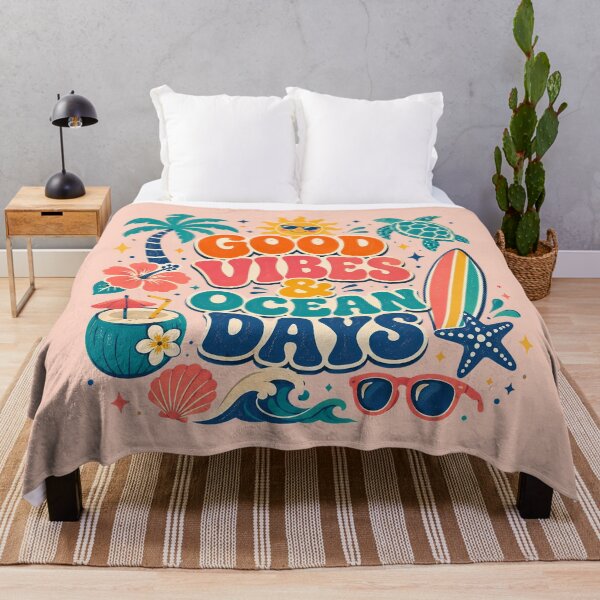 Item preview, Good Vibes & Ocean Days – Summer designed and sold by Snuggz_08.