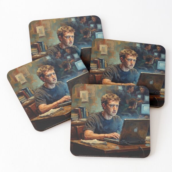Item preview, The Social Network Biographical Drama Fine Art Tribute designed and sold by Art's Diner.