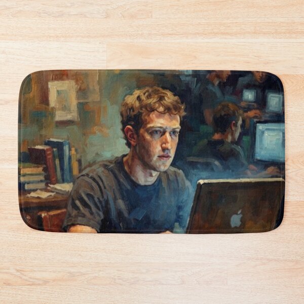 Item preview, The Social Network Biographical Drama Fine Art Tribute designed and sold by Art's Diner.