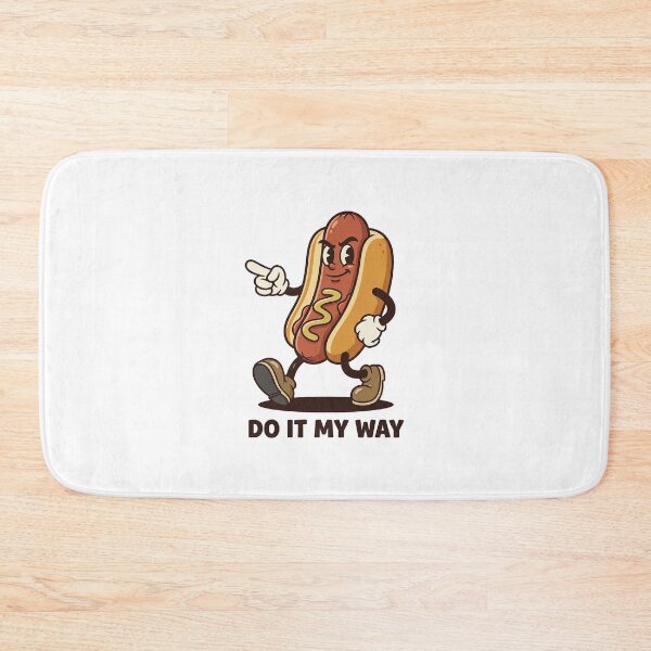 Item preview, Cocky Sausage Character Pointing Assertively designed and sold by HoopeStylee.