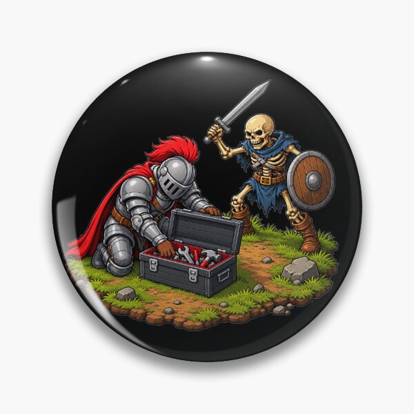 Item preview, Knight with toolbox designed and sold by Konvero.