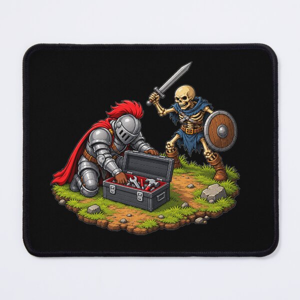 Item preview, Knight with toolbox designed and sold by Konvero.