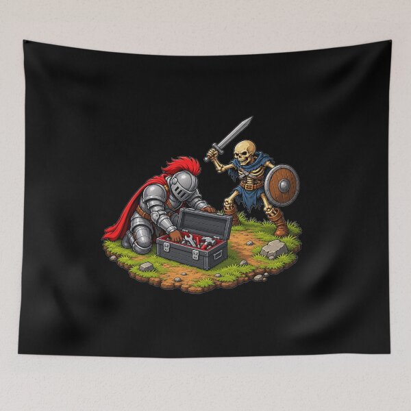 Item preview, Knight with toolbox designed and sold by Konvero.