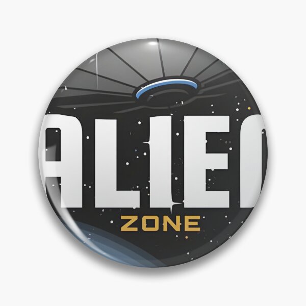 Item preview, Retro Alien Zone Space UFO Vintage Sci Fi designed and sold by HalvorLoraine.