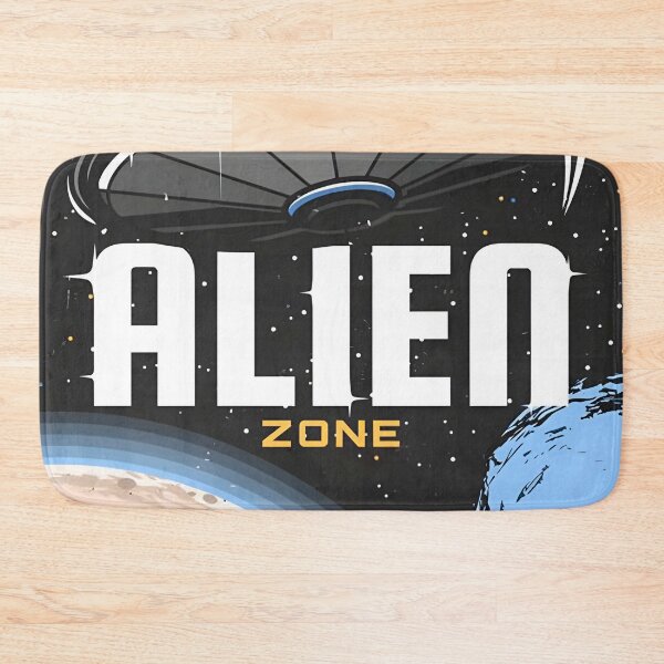 Item preview, Retro Alien Zone Space UFO Vintage Sci Fi designed and sold by HalvorLoraine.