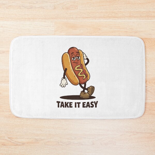 Item preview, Carefree Sausage Character With Dreamy Eyes designed and sold by HoopeStylee.