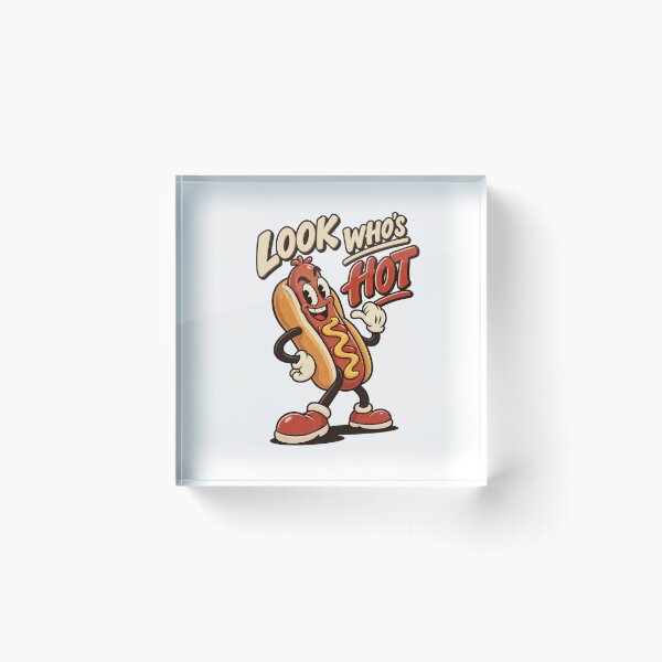 Item preview, Show-Off Hot Dog Mascot Striking Pose designed and sold by HoopeStylee.