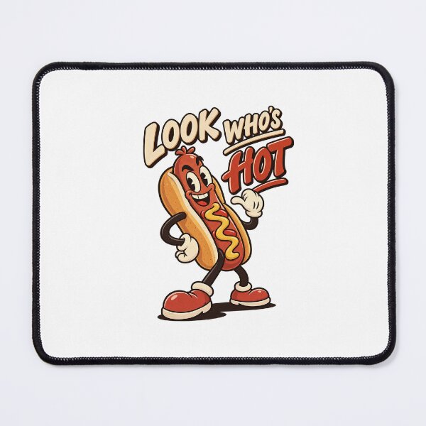 Item preview, Show-Off Hot Dog Mascot Striking Pose designed and sold by HoopeStylee.