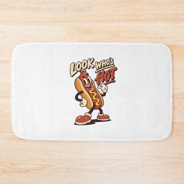 Item preview, Show-Off Hot Dog Mascot Striking Pose designed and sold by HoopeStylee.