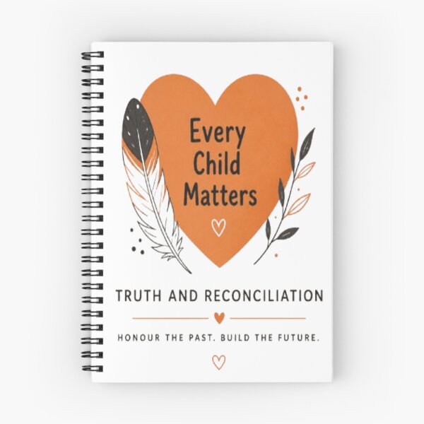 Item preview, Truth and Reconciliation Every Child Matters Minimal Orange Heart Design designed and sold by InspiredCreatives.