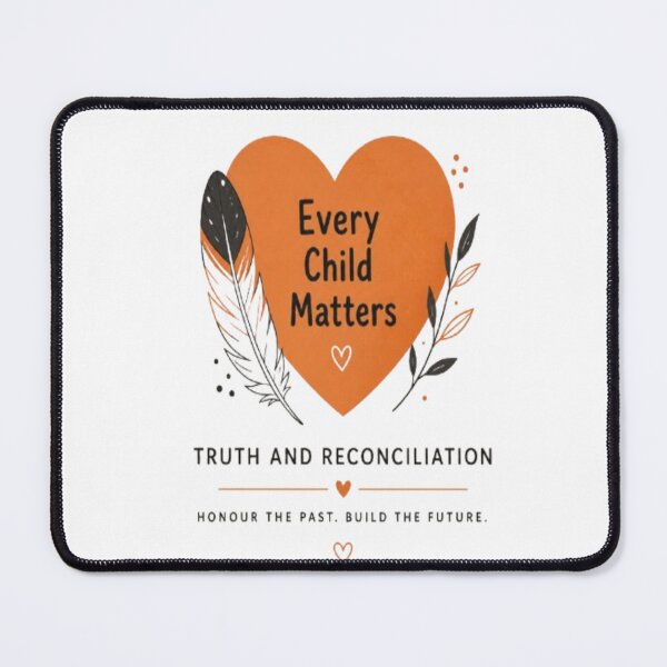 Item preview, Truth and Reconciliation Every Child Matters Minimal Orange Heart Design designed and sold by InspiredCreatives.