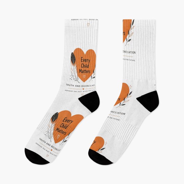 Item preview, Truth and Reconciliation Every Child Matters Minimal Orange Heart Design designed and sold by InspiredCreatives.