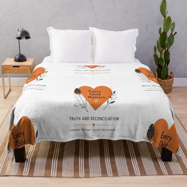 Item preview, Truth and Reconciliation Every Child Matters Minimal Orange Heart Design designed and sold by InspiredCreatives.
