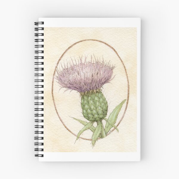 Item preview, Art Nouveau Thistle designed and sold by Groovy Gilded Age.