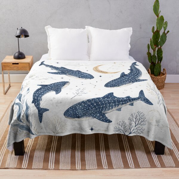 Item preview, Whale Sharks Under the Moon. designed and sold by Snuggz_08.