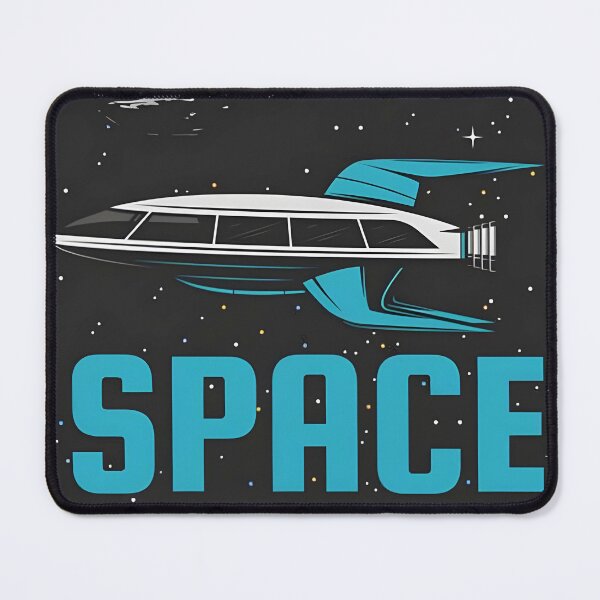 Item preview, Retro Space Cruiser Futuristic Cosmic Adventure designed and sold by HalvorLoraine.