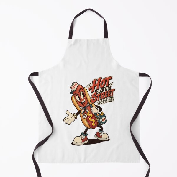 Item preview, Street Vendor Hot Dog Mascot With Bag designed and sold by HoopeStylee.