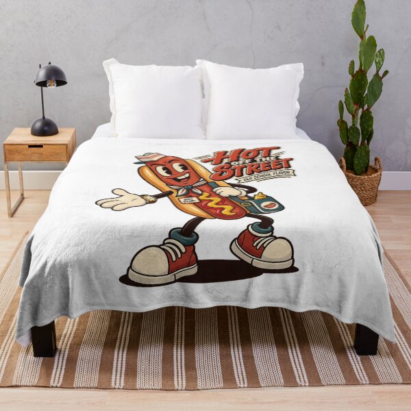 Item preview, Street Vendor Hot Dog Mascot With Bag designed and sold by HoopeStylee.