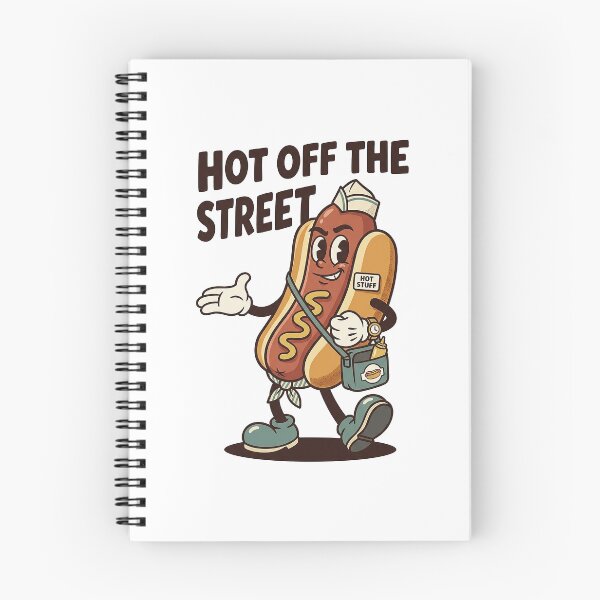 Item preview, Charismatic Hot Dog Character In Vendor Cap designed and sold by HoopeStylee.