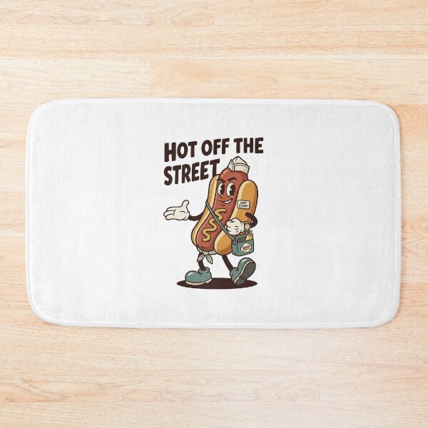Item preview, Charismatic Hot Dog Character In Vendor Cap designed and sold by HoopeStylee.