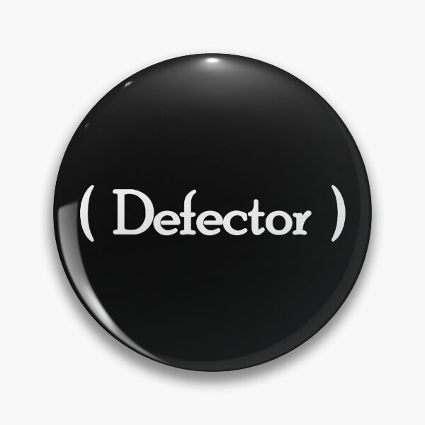 Item preview, Iconic Label - "Defector" White Lettering designed and sold by cousinbessie.