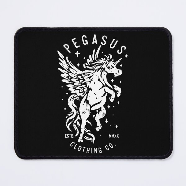 Item preview, Vintage Pegasus Winged Unicorn – Distressed Mythological Emblem designed and sold by heedooppod.