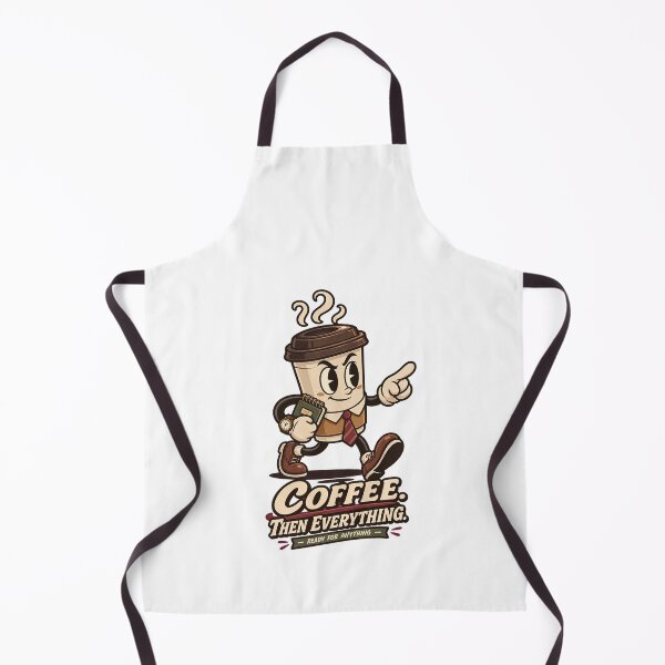Item preview, Ambitious Coffee Character Holding Notebook designed and sold by HoopeStylee.
